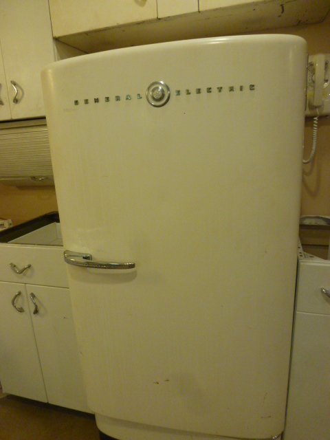 Antique refrigerator