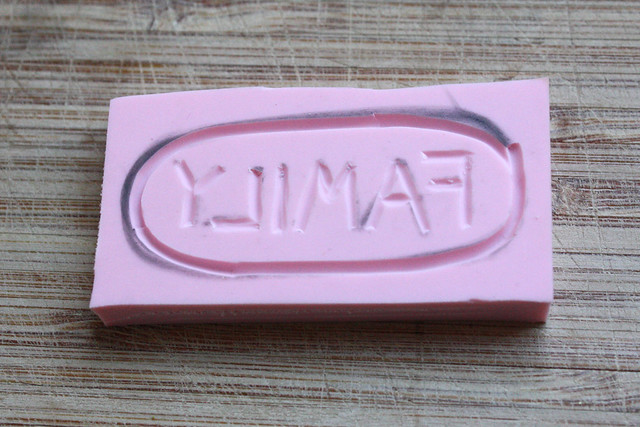 Hand Carved Name Stamp