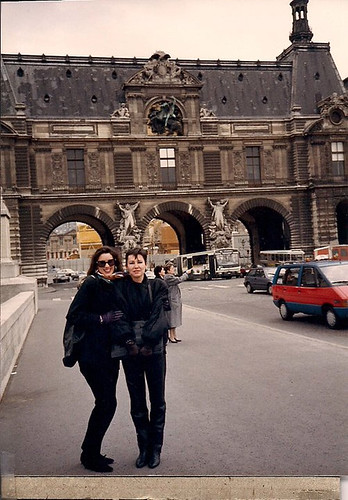Kelly Jenkins and me in Paris