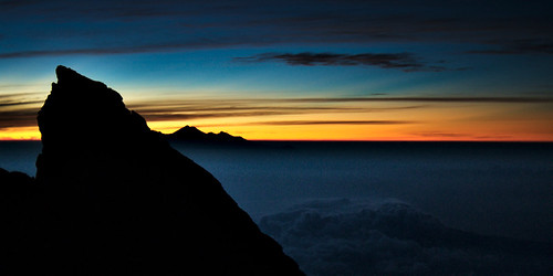 bali mountain color sunrise indonesia landscape panoramic summit gunungagung