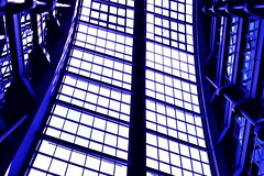 Glass Ceiling - Blue - Ludwig Erhard Haus