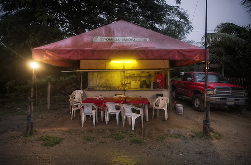 red food car mexico restaurant chairs jalisco handheld northamerica geotag hdr 2011 lahuerta bo47 bonielsen nikond3s