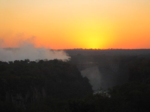 africa sunrise zimbabwe victoriafalls