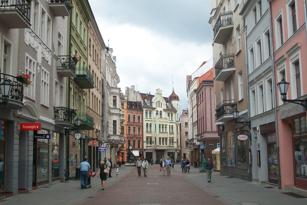 Visita a la ciudad de Toruń en Polonia