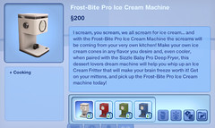 Frost-Bite Pro Ice Cream Machine