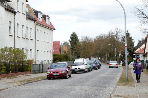 Sachsenhausen, at the end of the street