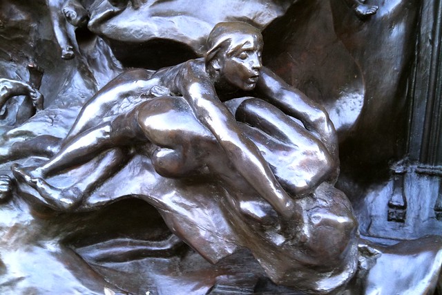 Rodin's Gates of Hell detail