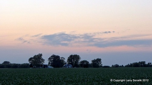 sunset field illinois corn farm hdr 2012 cloudsstormssunsetssunrises