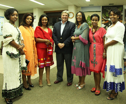 Bruce Scott with ILRI Addis colleagues