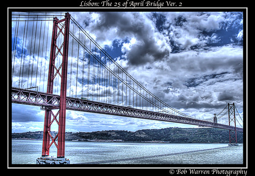 bridge sky water clouds lisbon hdr compliment tagusriver goodpicture