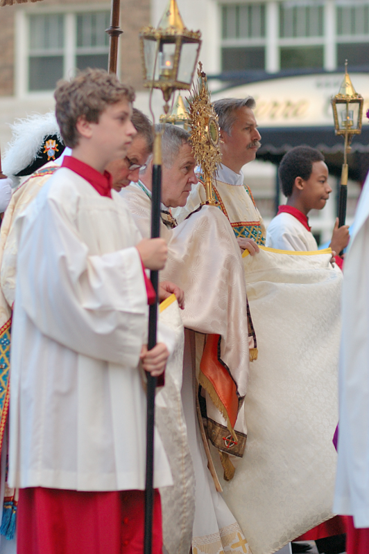 Corpus Christi Procession.  Photo by Mark Abeln.
