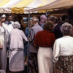 Receiving Line; oil on canvas, 58 x 72 in, circa 1991