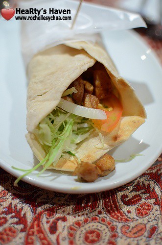 prince of persia chicken wrap