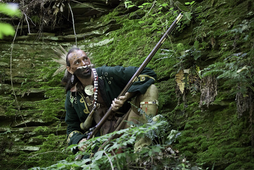 ohio history crestline american revolution soldiers indians capture authentic volk lowe musket reinactment