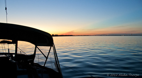 day2 sunrise twilight sailingaroundlongislandsailnycsorethumblongislandoakbeachanchoredsunrisesunsetgpsadventuregreatsouthbaybaysailingaroundlongisland sailingintonyc