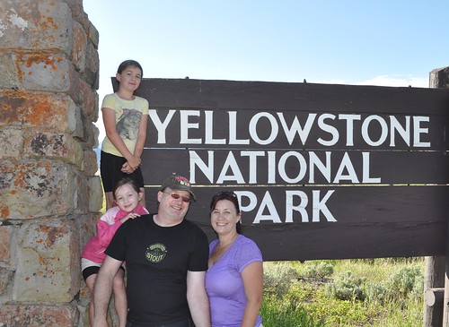 Now entering Yellowstone National Park
