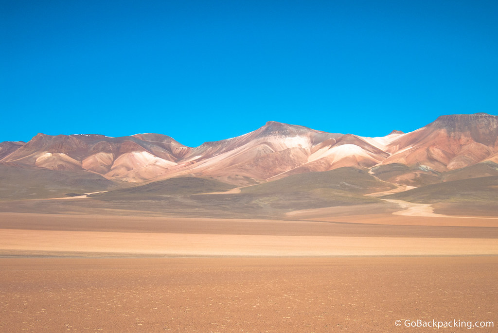 Desierto Siloli in Bolivia