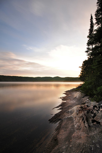 lake canada water sunrise dawn golden quebec lac shore vendee ultrawide largo laurentians tonybailey afs1635mmf4g antoinebailey algbailey deladecharge
