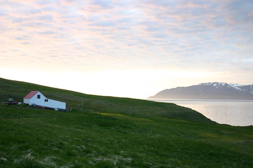 nature sunrise náttúra kleifar ólafsfjörður