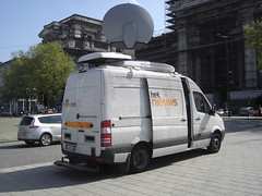 Brussels: VTM News Van