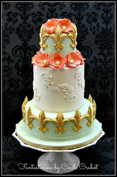 Wedding Cake by Cecile Crabot