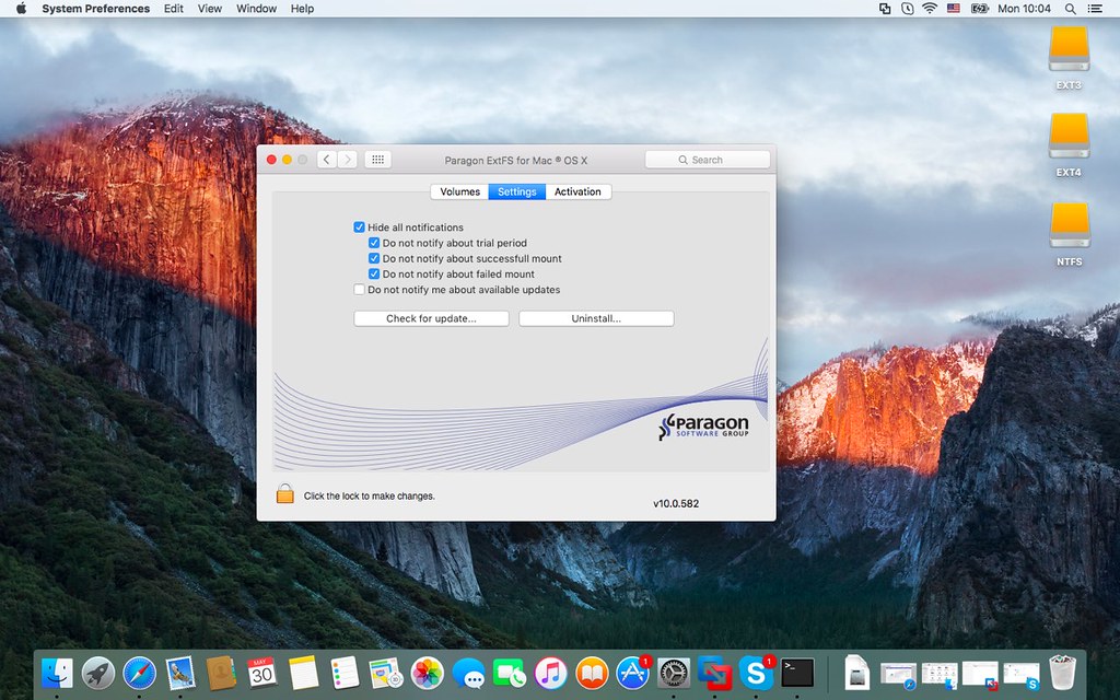 Ext2 for mac os x 10 11