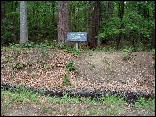 Confederate Trenches-Jackson's Line