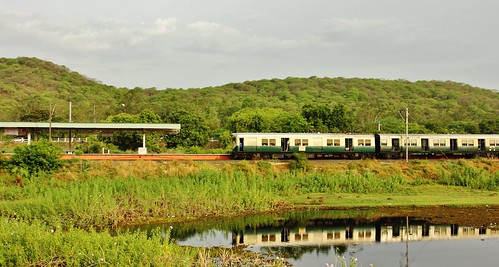 india mountain reflection green station landscape scenery snake think railway chennai tamilnadu timing paranur