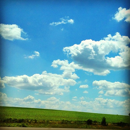 travel blue sky green wisconsin clouds square roadtrip squareformat wi ontheroad hefe cartrip iphone throughwindow northernwisconsin weathereffects iphoneapp iphoneography instagram instagramapp uploaded:by=instagram iphone4s snapseed foursquare:venue=4f67bf07e4b0d6bd63361d70