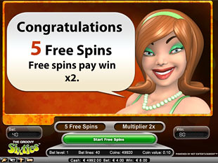 Groovy Sixties free spins