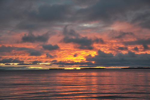 sunset ontario clouds day cloudy northbay lakenippising