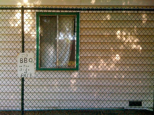 california park signs building window sign warning fence landscape view notice handmade smoke scenic delta bbq charcoal barbeque secondhand parkside inhale isleton caughtmyeye