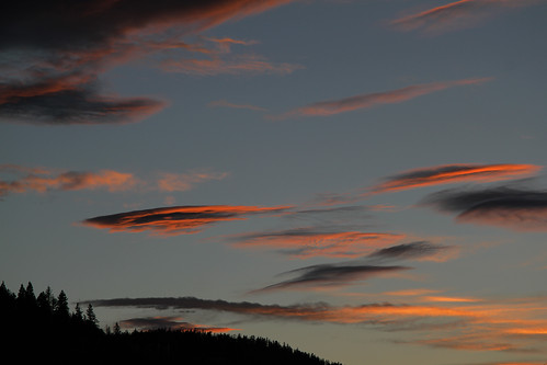 sunset clouds kamloops