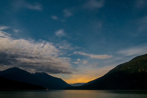 sunset sky lake mountains lakeside lillooet xpro1 lodgefujifilm