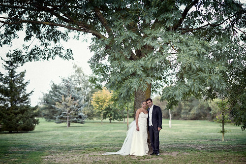 wedding tree groom bride nikon photographer perspective f2 135mm d700 bokehpanorama fabricedrevon