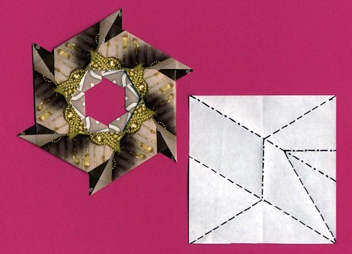 origami modular hexagram