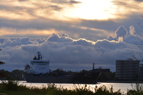 sunrise river ship detroit belle isle freight