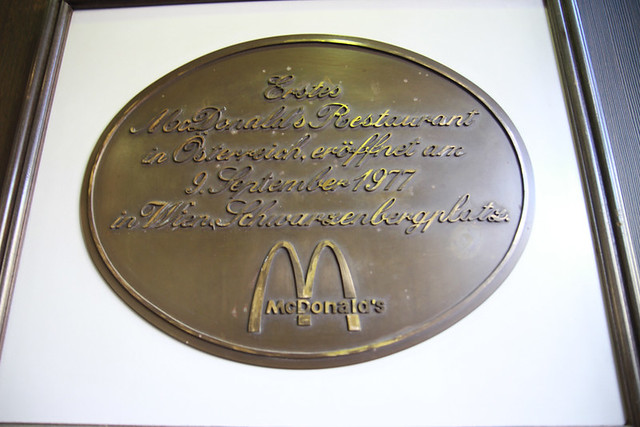 Austria's First McDonald Chain