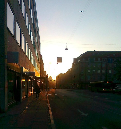 street urban sunrise århus challengefactorywinner thechallengefactory