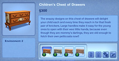 Children's Chest of Drawers