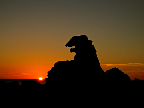 sunset monster stones shapes godzilla naturalshapes godzillarock