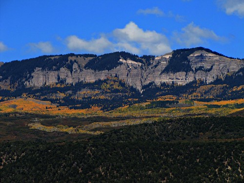 autumn sky mountains rock rural colorado cliffs aspen ridgway owlcreek cimarronmountains