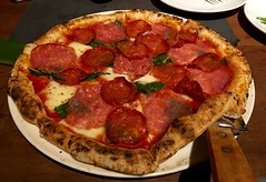 Milano Salami and DaLat Chorizo Margherita Pizza