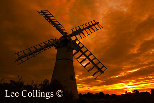 sunset windmill weather silhouette sunrise norfolk norfolkbroads niceweather thurne niceviews