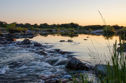 sunset river texas unitedstates outdoor llano