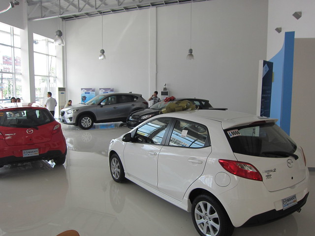 Mazda makati new showroom