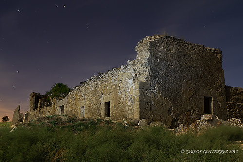 españa nature luna valladolid ruina nocturna ruined castillayleón