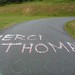 Tour de France graffiti Thomas Voeckler