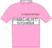 Fynsec - Giro d'Italia 1960 - La maglia rosa del vincitore Jacques Anquetil (2)