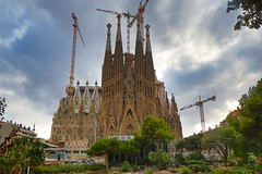 Gaudi's Sagrada Família, Barcelona, Spain